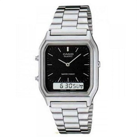 Men's Classic Watch Quartz Mineral Crystal AQ-230A-1D
