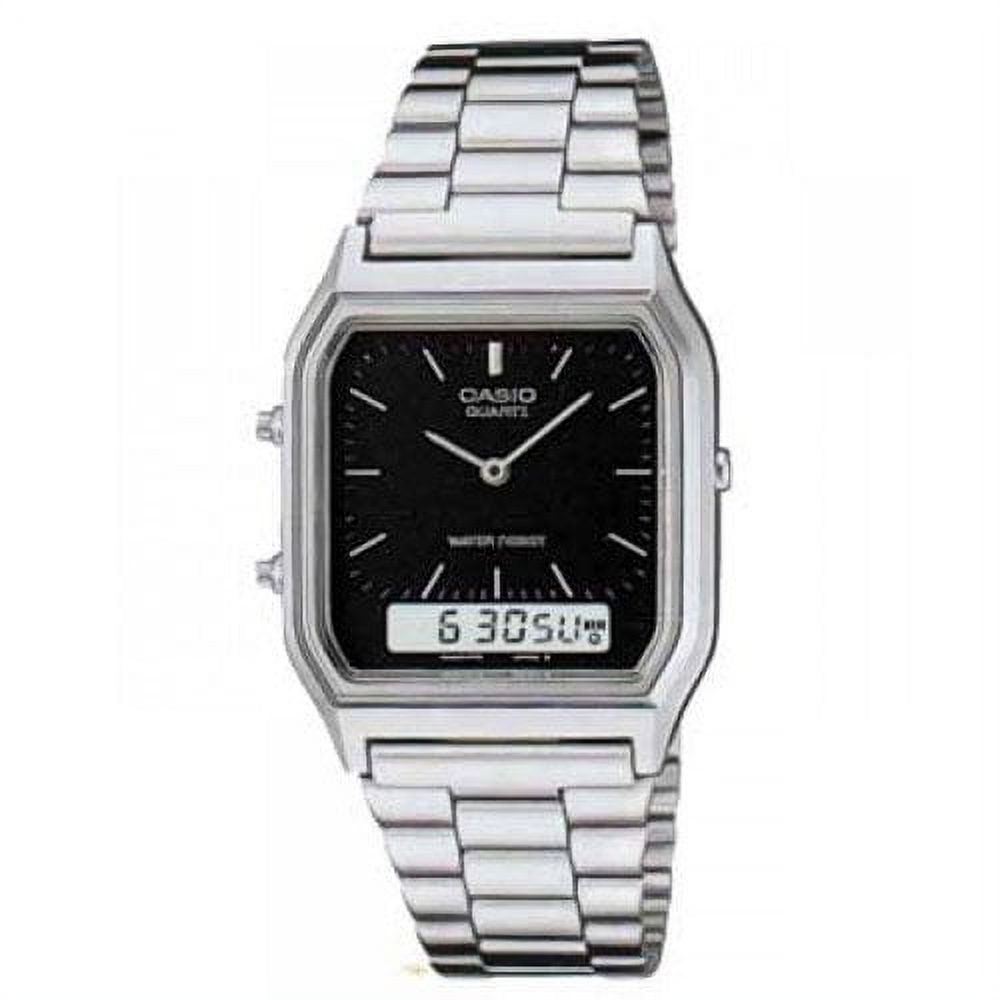 Casio Classic Analog Digital Stainless Steel Watch photo 1