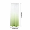 thumbnail image 3 of EGNMCR Rideau de Douche, Rideaux Occultants Dégradé Vert Rideaux d'Extérieur Imperméables Poche pour Tringle Résistants à la Décoloration Protège les Espaces Privés Patio Cour Balcon Panneau Durables Résistants aux Intempéries Rideaux en Polyester, 3 of 6