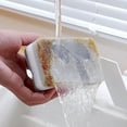 thumbnail image 4 of Bewildely Paquete de 5 esponjas para lavar platos, encimera, cuencos, fregador, limpieza absorbente de agua para el hogar, baño, restaurante Suministros de limpieza para el hogar Fuerza/5 piezas Bewildely HA002794-00, 4 of 6