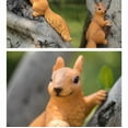 thumbnail image 5 of Resin Squirrel Garden Statue – Realistic Outdoor Tree Hanging Animal Sculpture – Cute Garden Decoration Ornament for Yard, Patio, Lawn, and Home Outdoor Decor Crafts, 5 of 5