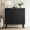 Black, variant on Pamapic Fluted Storage Cabinet, Sideboard Buffet with Doors and Shelf, Wooden Console Table & Credenza, Multifunctional Entryway Cabinet for Living Room, Dining Room (Natural)