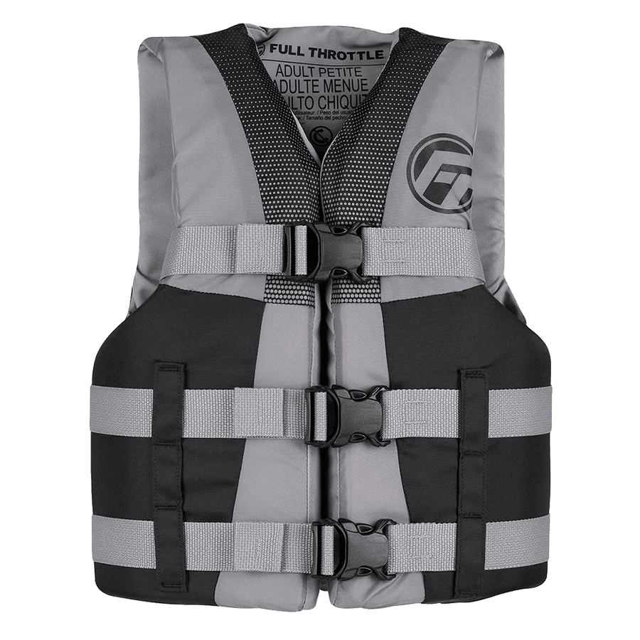 Full Throttle Teen Nylon Life Jacket Aqua