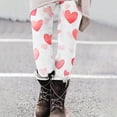 thumbnail image 4 of TaTaai Valentine's Day Print Stretchy Non-see-through Women Tight Fit Yoga Pants High Waisted Elastic Breathable Workout Gym Casual Daily Wear Full Length Leggings Gift, 4 of 8