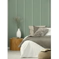 thumbnail image 5 of Seabrook Designs  Faux Board & Batten Prepasted Wallpaper 20.5 in. W x 33 ft. L - Sage Green, 5 of 6