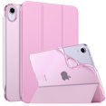 thumbnail image 1 of Funda MoKo Soft TPU translúcida esmerilada para iPad mini 7th Pink, 1 of 9