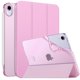 thumbnail image 1 of Funda MoKo Soft TPU translúcida esmerilada para iPad mini 7th Pink, 1 of 9