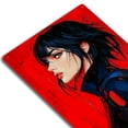 thumbnail image 7 of Cyberpunk Gothic Beauty Metal Wall Art - 8x12" Iron Painting, Perfect for Living Room, Bedroom, or Hallway Decor, 7 of 7
