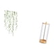 thumbnail image 5 of Adhesivo de pared colgante con diseño de enredaderas, ideal para decorar dormitorios. Hojas de plantas. Vinilo decorativo de PVC removible. Org, 5 of 8