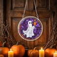 thumbnail image 7 of Halloween Sun Catcher for Window Hanging, Wooden Puzzle Ghost Witch Acrylic Stained Glass Decor for Windows Door Wall, House Warming Gift for Puzzle Lovers by MPOISVA, 7 of 7