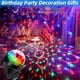 thumbnail image 3 of DJ Disco Ball Strobe 7 Colores RGB Rave Light Con Control Remoto, 3 of 9