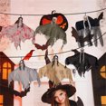 thumbnail image 4 of Hanging Halloween Skeleton Ghosts Decorations, Grim Reapers for Halloween Outdoor Decorations, Halloween Skeleton Flying Ghost, Haunted Haunted House Prop, Party Decor, 4 of 4