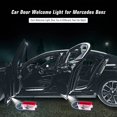 thumbnail image 3 of Luz de puerta con logotipo MB de 4 piezas, luz LED de bienvenida para puerta de coche, accesorios MB compatibles con A/B/C/E/M/GLA/GLB/GLC/GLE/GLS, 3 of 5