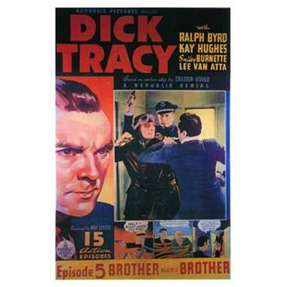 Liebermans MOV202727 Dick Tracy - Affiche 11x17