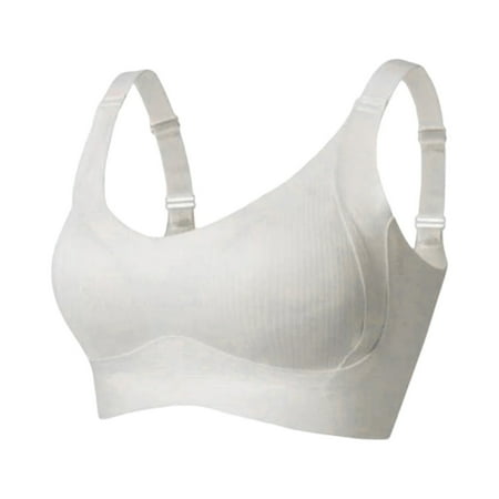 Women s Heart Pattern Tank Top Seamless Push-up Bra Without Wires