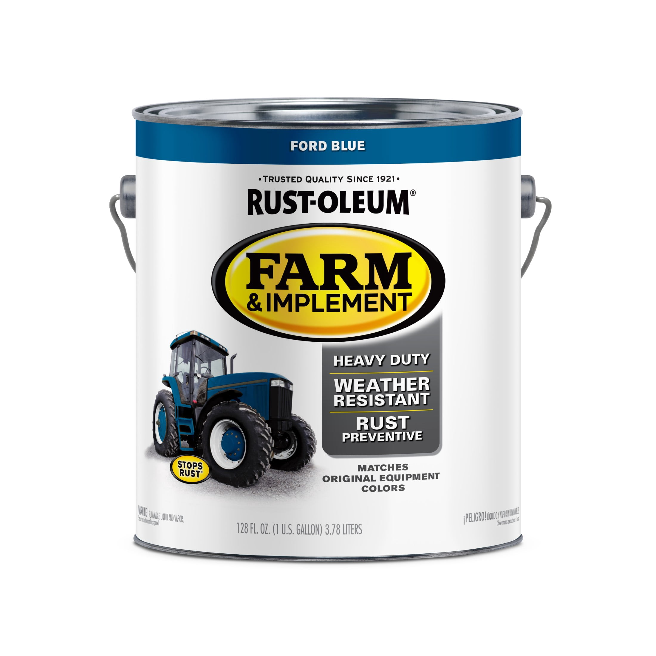 2 Pack, Ford Blue , Rust-Oleum Specialty Gloss Farm and Implement Paint-280172, 1 gal