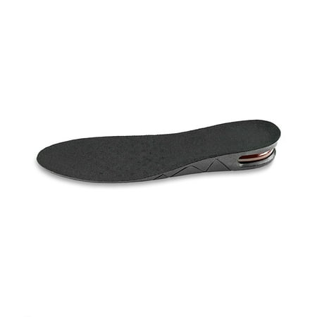 

2 Pair 27cm Height Increase Insoles Breathable Shoes Insert Feet Cushion Shock Absorption Soft Sole Men Wom