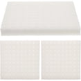 thumbnail image 3 of Shisuyan Vegetable Growing Tool Hydroponic Sponge Sheets Ivory White 300 Small Pieces, 3 of 8