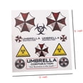 thumbnail image 3 of Umbrella Corporation Car Sticker PVC Emblem Decal for Our Business is Life itself styling Car/Motorcycle Body Fender Trunk Trim Pack of 1, 3 of 4