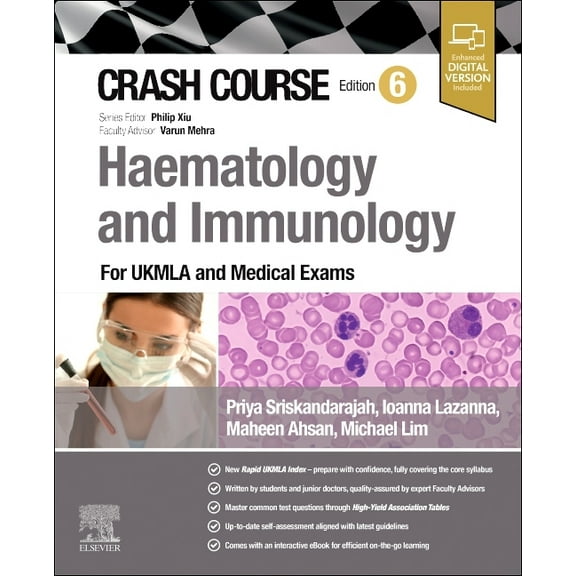Crash Course Crash Course Haematology and Immunology: For the MLA and Medical Exams, (Paperback)