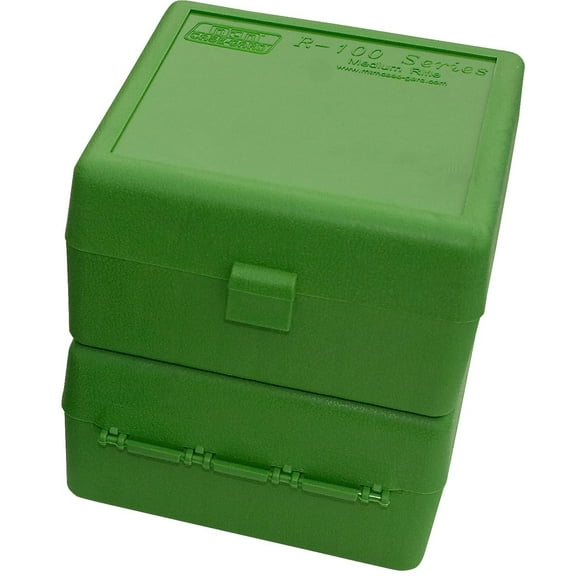 MTM R-100 Series 100 Round Medium Rifle Ammunition Box