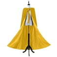 thumbnail image 2 of ICHUANYI Women's Fashion Mediaeval Cos Role Play Stage Costumes Velvet Hooded Coat Cloak Fall Winter Outwear, 2 of 6