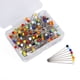 thumbnail image 2 of Alfiler de aguja con cabeza de vidrio de alta calidad, accesorio de joyería de costura hecho a mano, aguja de posicionamiento resistente a altas temperaturas, 2 of 5