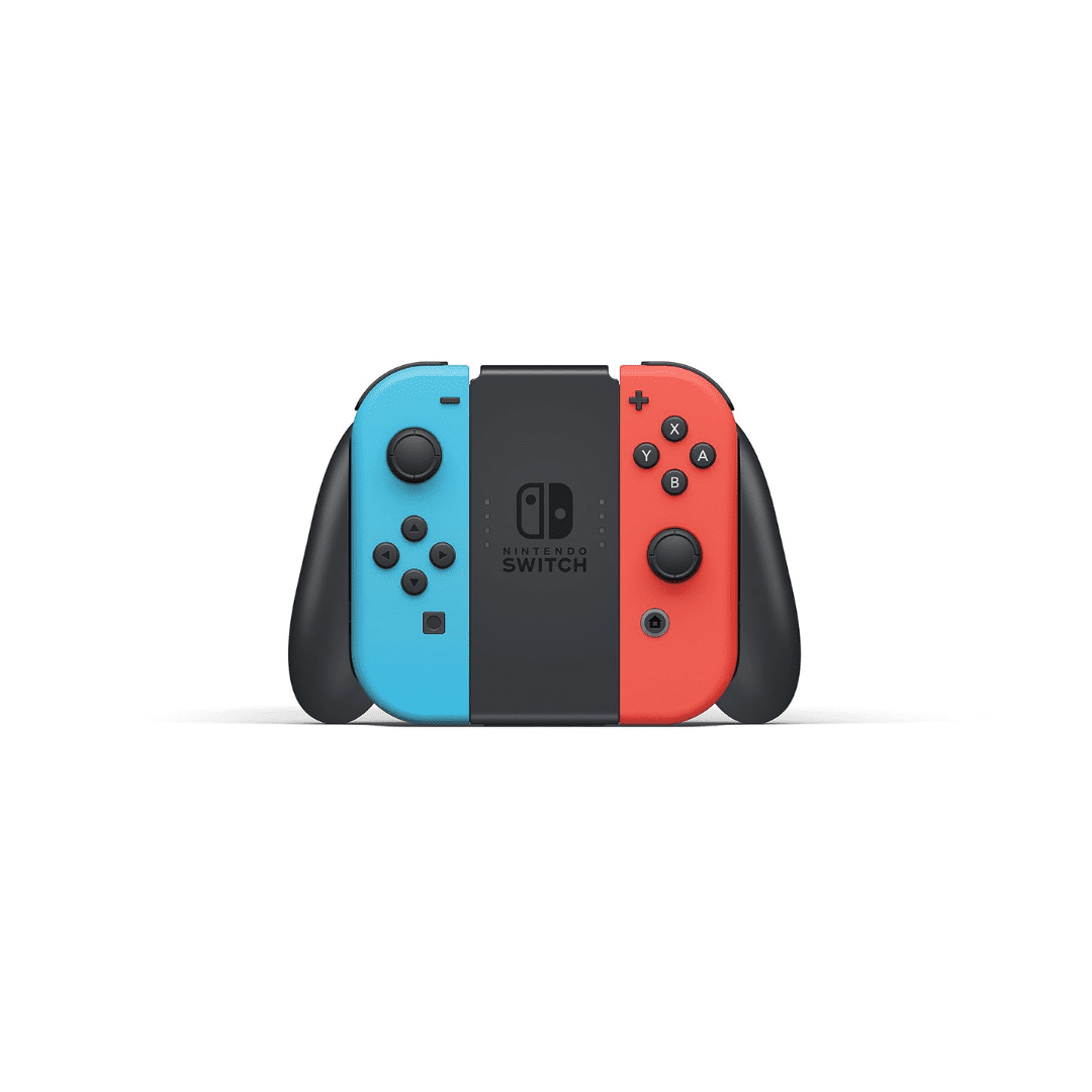 Nintendo HAD-S-KABAA Console with Neon Blue and Neon Red Joy-Con