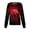 ANO40-Wine, variant on IYYVV Women'S Halloween Nurse Jacket Fun Skeleton Scrubs Pattern Long Sleeve Scrubs Tops Pumpkin Spiders Medical Nurse Working Uniforms Black 3XL