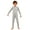 Grey, variant on Girls Boys Special Needs Adaptive Clothing Autism Long Sleeve Jumpsuit Anti-strip Romper Playsuit Red 4