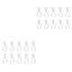 thumbnail image 2 of Wosthever Gancho de techo de 10 piezas de acero inoxidable, Flexible, letrero colgante automático para oficina, aula, techo F5 Type2 NO2 Wosthever  CBP456308, 2 of 5