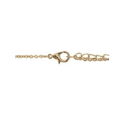 Believe by Brilliance Womens Adult Female 14kt Gold Flash Plated Moon and Stars with CZ Layered Necklace