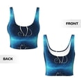 thumbnail image 5 of Naloa Cat Sketch Sports Bras for Women, High Support Bra with Removable Pads, Comfortable - X-Large, 5 of 9