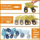 thumbnail image 2 of Dinosaurs Pull Back Car Toy - New Model Dinosaur Toys Vehicles for Kids and Toddlers - Dino Cars are a for Boys and Girls 3 4 5 6 Year Old (Yellow-Blu, 2 of 4