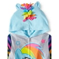 thumbnail image 2 of AME Sleepwear Girls' My Little Pony Rainbow Dash Hooded Sleeper (10), 2 of 3