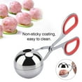thumbnail image 3 of 304 Stainless Steel, Meatballs Rice Balls  Mouse for NOn Sticky Kitchen Utensils Gadgets Pc Souris Stylo Clip Maker  Tool Blue, 3 of 7