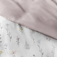 thumbnail image 6 of Home Collection Premium Ultra Soft Wild Flower Pattern 3-Piece Reversible Duvet Cover Set, 6 of 6