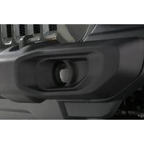 GT Styling G49-GT0644FX 2 Piece Fog Light Covers for 2018-2019 Jeep Wrangler - Carbon Fiber