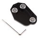 thumbnail image 1 of licencia de Extensión Kickstand de Motocicleta Almohadilla de Extensión Soporte Lateral shamjiam Placa de extensión de la pata de cabra, 1 of 6