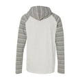 thumbnail image 3 of Burnside Unisex Yarn-Dyed Raglan Hooded Pullover, 3 of 3