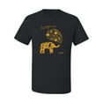 thumbnail image 2 of Cute Elephant Love Imagine Inspirational/Christian Men's Graphic T-Shirt, Black, Small, 2 of 3