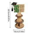 thumbnail image 4 of Novamily 2026 Graduation Gift Money Holder, Wooden 2026 Graduation Money Holder Double-Layer Cash Holders with 25 Hole DIY Unique Money Holder Cash Gift for Graduation Party Supplies (D), 4 of 5
