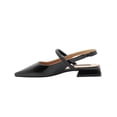 thumbnail image 2 of Flat Balerina Dama Color Negro Tacon Ancho Salamandra Correa negro 25, 2 of 6