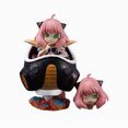 thumbnail image 2 of X Family Anya Forger Cosplay Frieza Head Anime Figure Z Collectible Model, 2 of 8