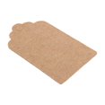 thumbnail image 2 of 100x Blank Kraft Paper Hang Tags Wedding Party Favour Label Price Gift Cards, 2 of 4
