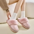 thumbnail image 3 of FREISTERN Women's Fuzzy Slippers Fluffy Scuff Cozy House Shoes, 3 of 8