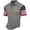 Grey, variant on 250Th Anniversary USA Shirt Men's Short Sleeve Patriotic Polo Shirt Stars and Stripes Print Knit Casual Comfort Fit Commemorative Graphic Collared Shirt Independence Day Celebration Army Green L