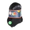 thumbnail image 1 of Tin Fruit Of The Loom para Niño, Afelpado Bajo Negro y Gris 5 Pares Talla CH, 1 of 4