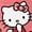 Hello Kitty, variant on Licensed Character Plush Faux Fur Kids Throw Blanket, 50" x 60"