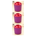 thumbnail image 2 of Billuyoard Soporte poroso para cepillo de , soporte para de , tubo para cepillo de para parejas, bloque de bolígrafo de escritorio, soporte para Violeta 3Conjunto, 2 of 6